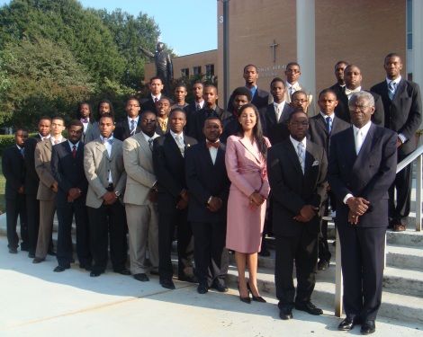 Members of Morehouse College's 2008-2009 Chaplain Assistants program